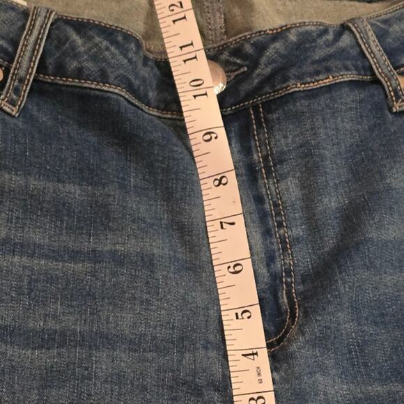 Seven7 Jeweled Rhinestone Stretch Straight Leg Jeans Plus Size 20 - Picture 4 of 14